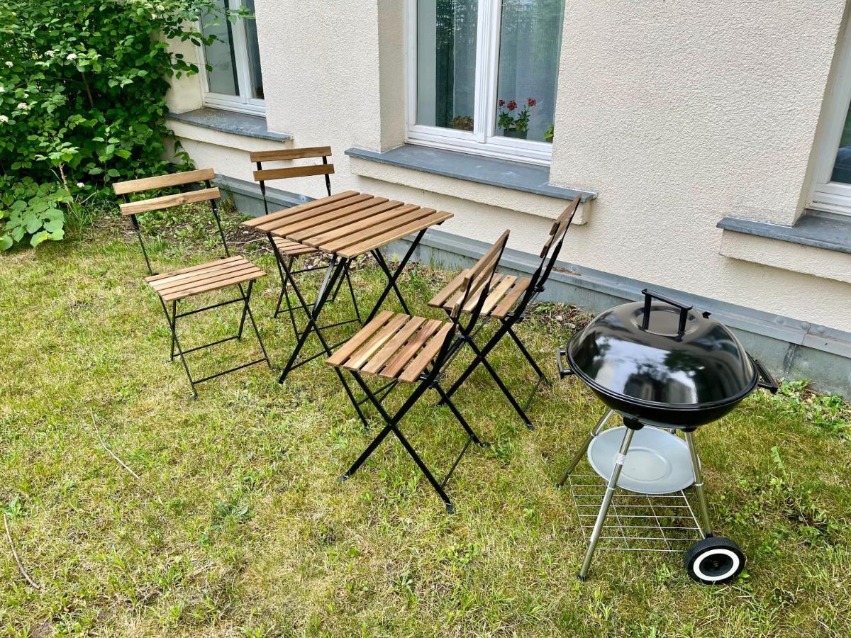 Wohlfuehl-Oase Mitten In Der Stadt - Garten, Grill, Netflix Und Drucker Leipzig Eksteriør bilde